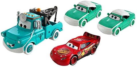 Cars Toon (Auta) - Rescue Squad Mater 4pack