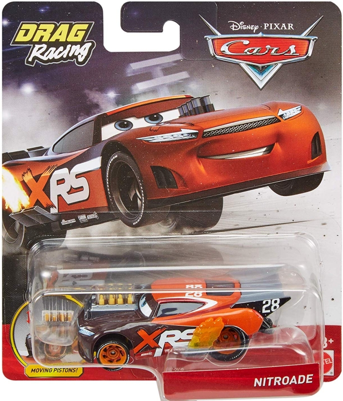 Cars 3 (Auta 3) - Nitroade Nr. 28 - XRS Drag Racing