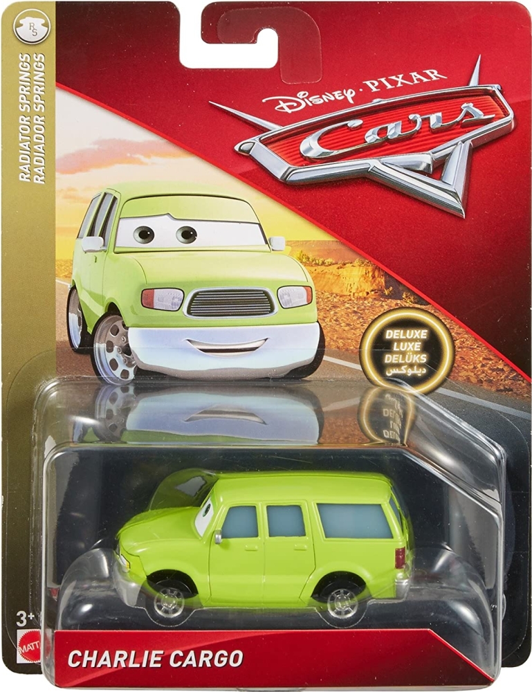 Cars Deluxe (Auta) - Charlie Cargo - poškozený obal