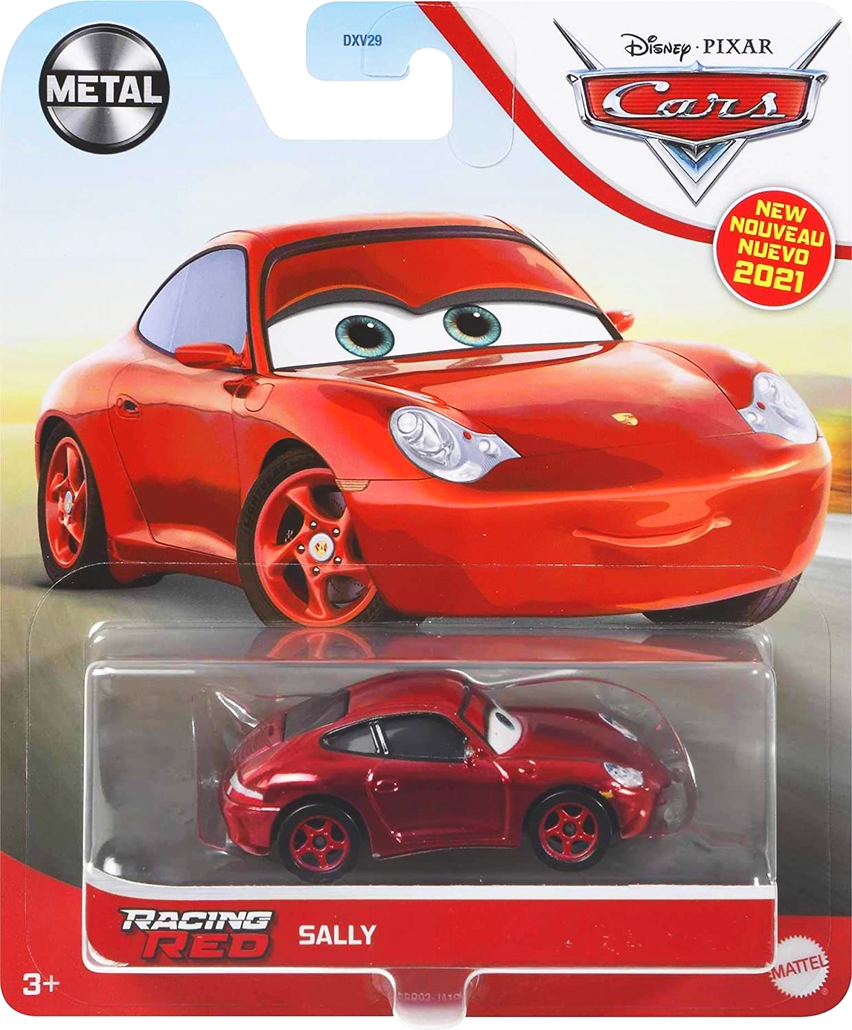 Cars 3 (Auta 3) - Sally Red Racing - výrazně poškozený obal