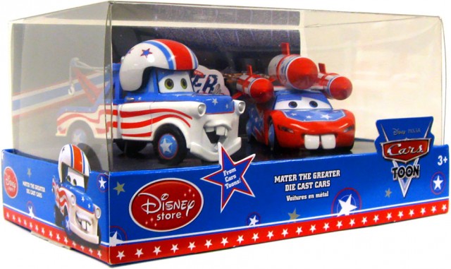 Cars Toon - Mater the Greater - poškozený obal
