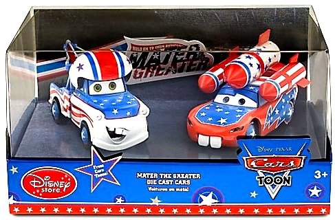 Cars Toon - Mater the Greater - poškozený obal