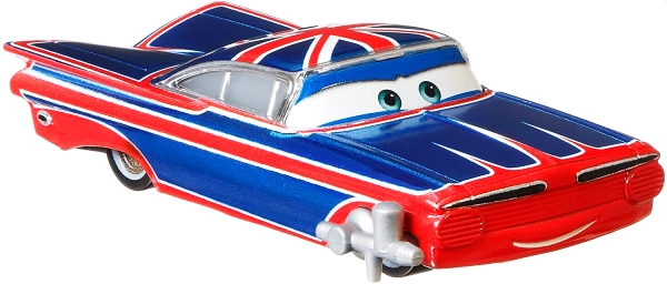 Cars (Auta) - Metallic Union Jack Ramone SCAVENGER HUNT