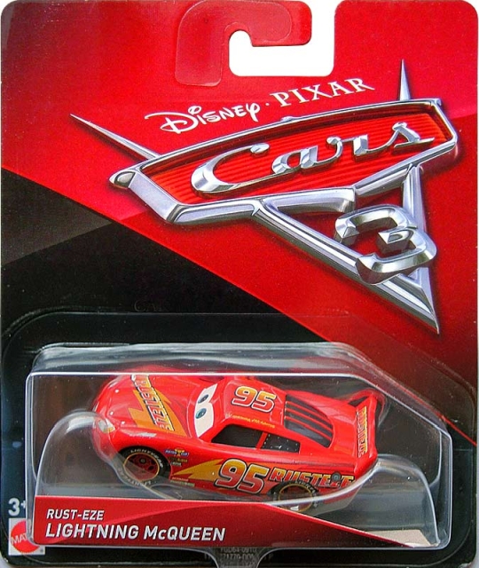 Cars 3 (Auta 3) - Rust-Eze Lightning McQueen - přelepený obal