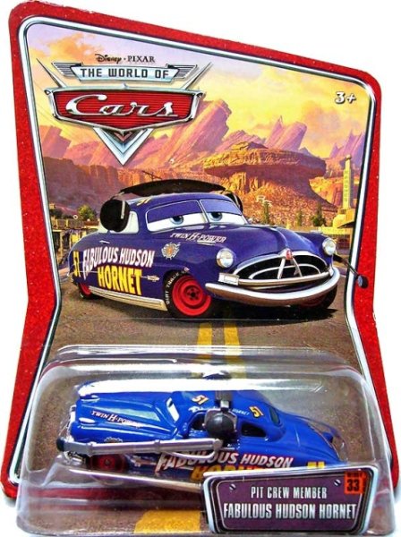 Cars (Auta) - Pit Crew Member Fabulous Hudson Hornet - The World Of Cars