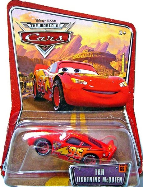 Cars (Auta) - TAR McQueen (Blesk McQueen) - The World Of Cars - poškozený obal