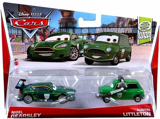 Cars 2 (Auta 2) - Nigel Gearsley + Austin Littleton - poškozený obal