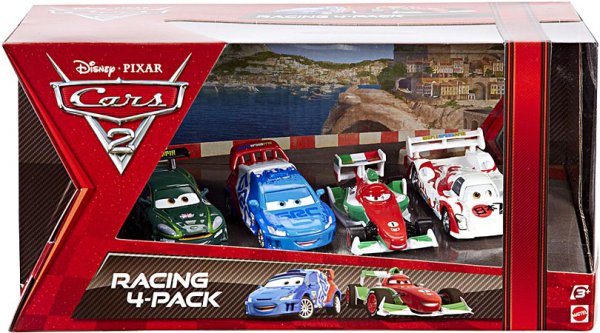 Cars 2 (Auta 2) - Racing 4 pack I.