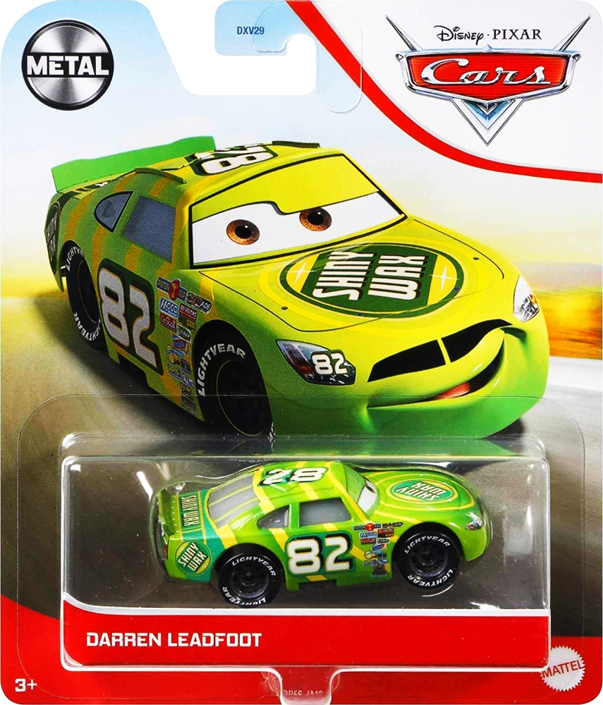 Cars (Auta) - Darren Leadfoot - výrazně poškozený obal