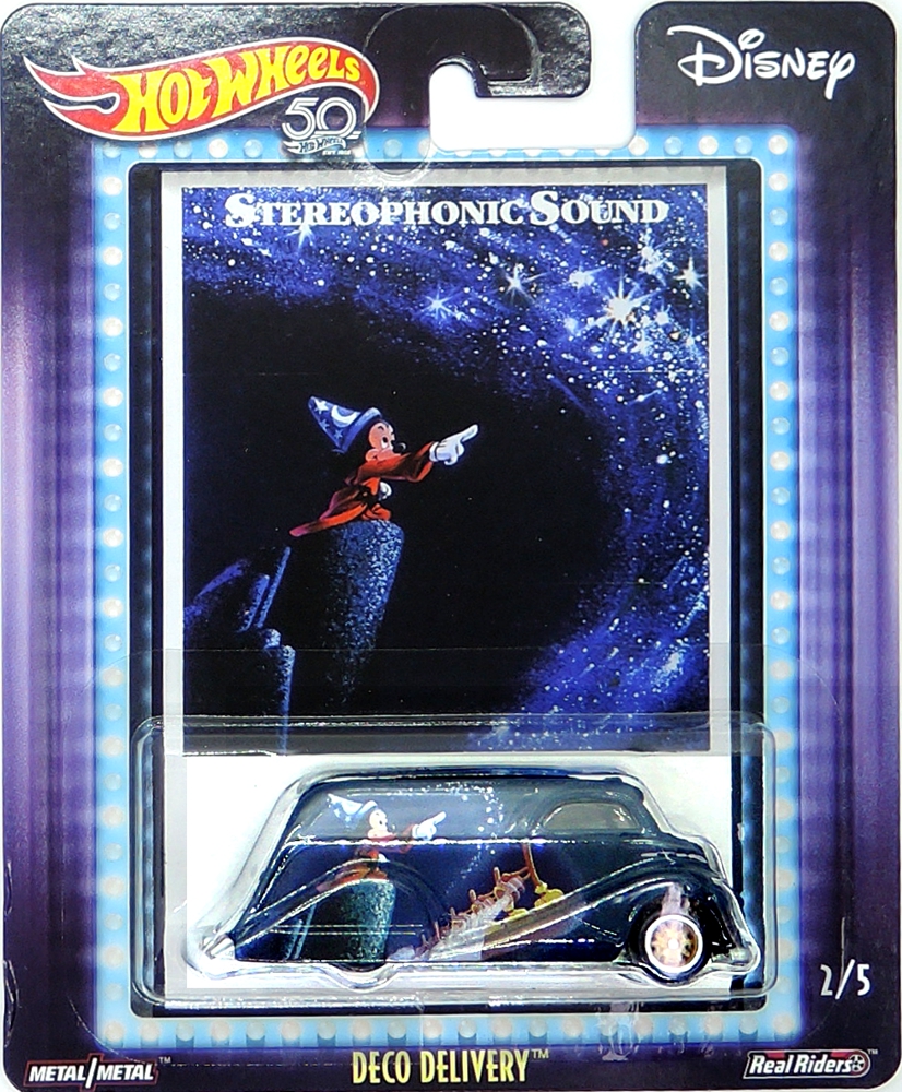 Hot Wheels - Deco Delivery Disney Blue (D)