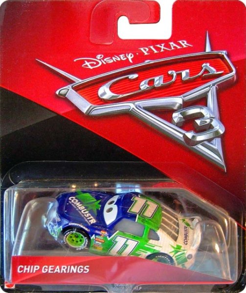 Cars 3 (Auta 3) - Chip Gearings Nr. 11 - výrazně poškozený obal