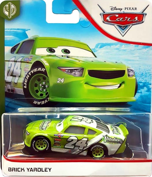 Cars 3 (Auta 3) - Brick Yardley Nr. 24 - výrazně poškozený obal