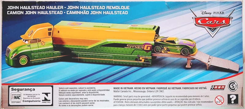 Cars 3 (Auta 3) - John Haulstead Hauler (délka cca 23 cm)