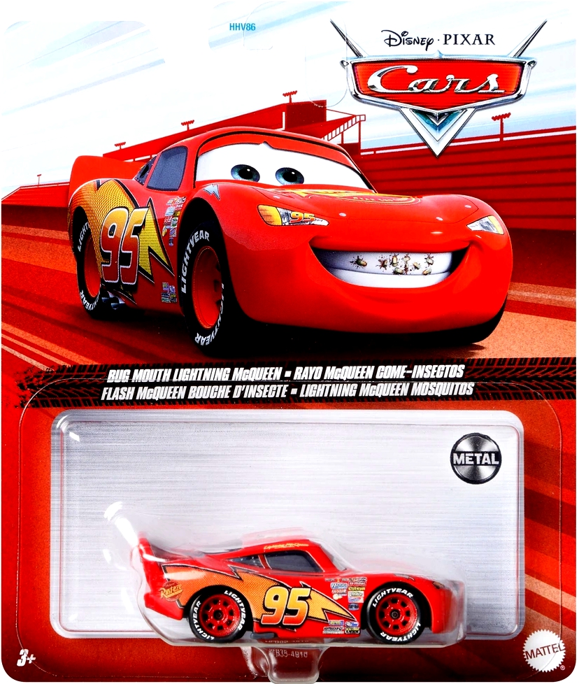 Cars (Auta) - Bug Mouth McQueen (Blesk s mouchami na zubech)