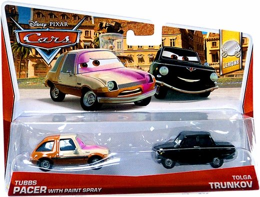 Cars 2 (Auta 2) - Tubbs Pacer with Paint Spray + Tolga Trunkov