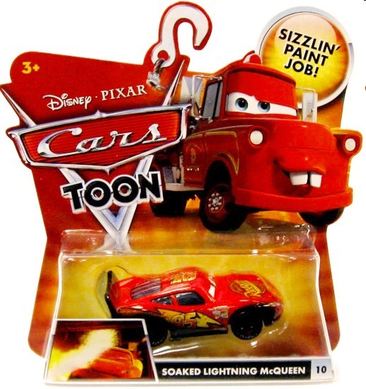 Cars Toon - Soaked Lightning McQueen