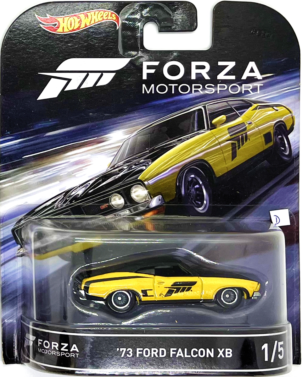 Hot Wheels - '73 Ford Falcon XB Yellow-Black (D-D)