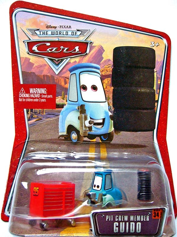 Cars (Auta) - Pit Crew Member Guido - The World Of Cars