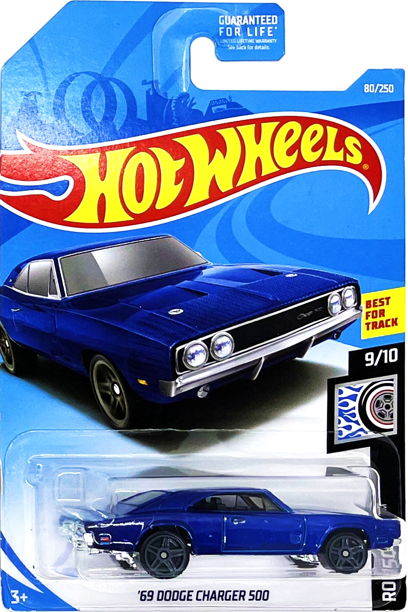 Hot Wheels - '69 Dodge Charger 500 Blue (B2)