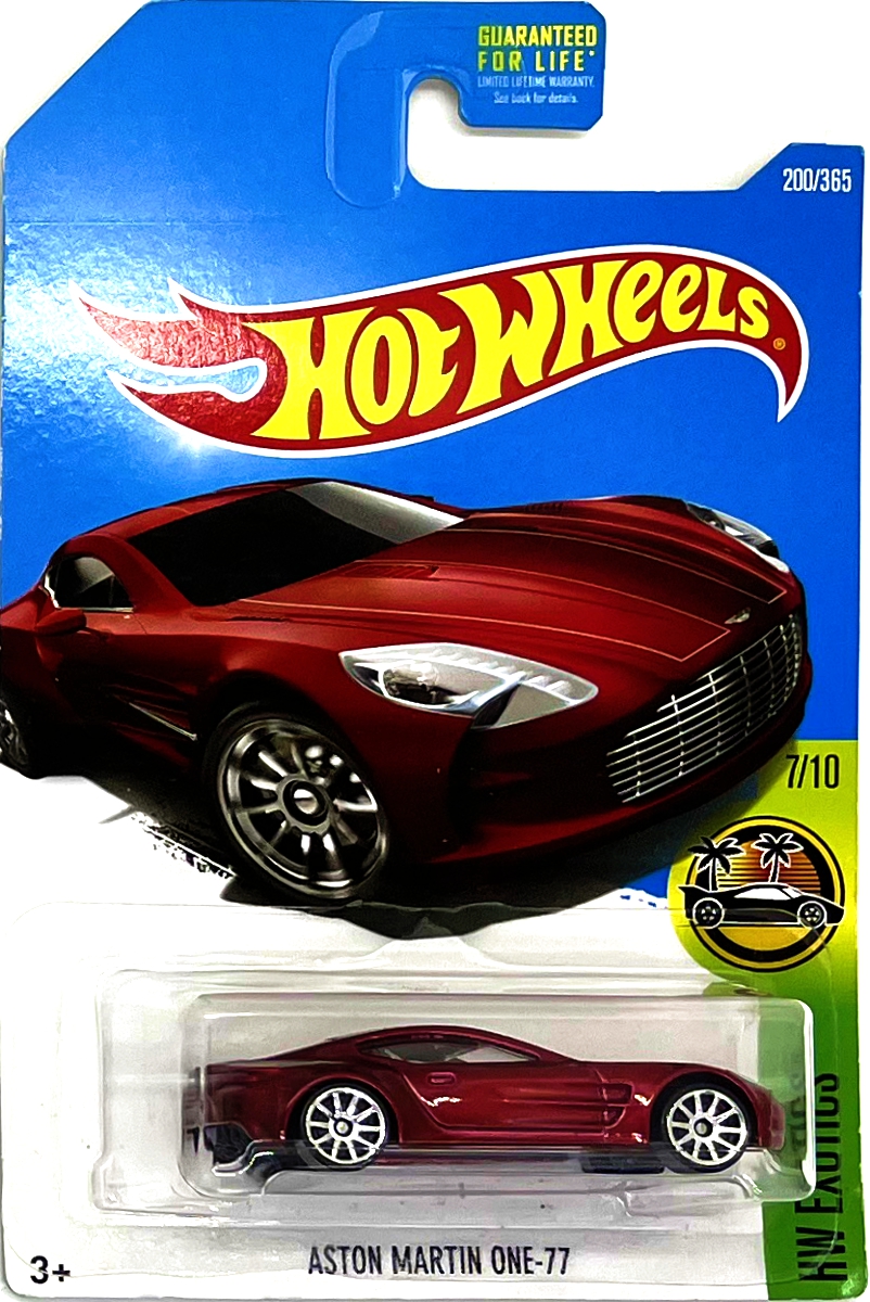 Hot Wheels - Aston Martin One-77 Burgundy (B2)