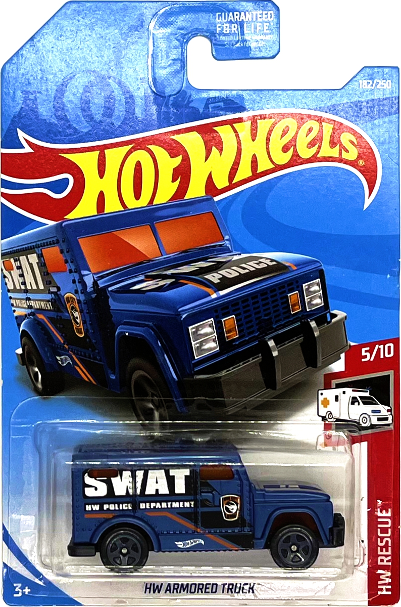 Hot Wheels - HW Armored Truck Blue (B1)
