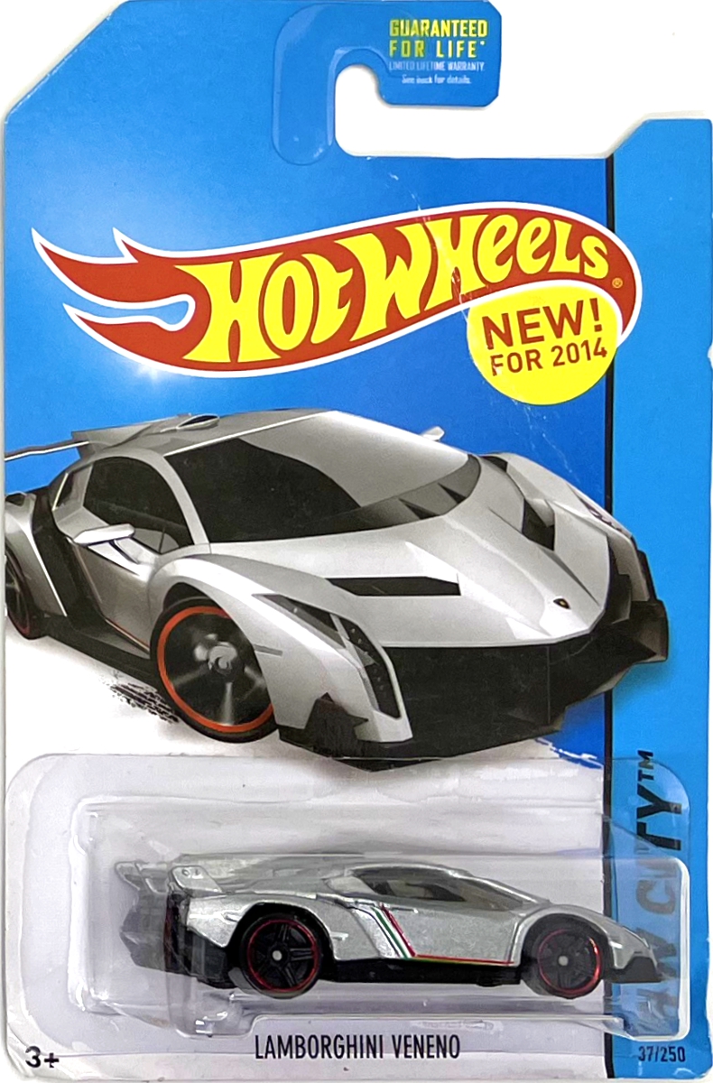 Hot Wheels - Lamborghini Veneno Silver (B11)