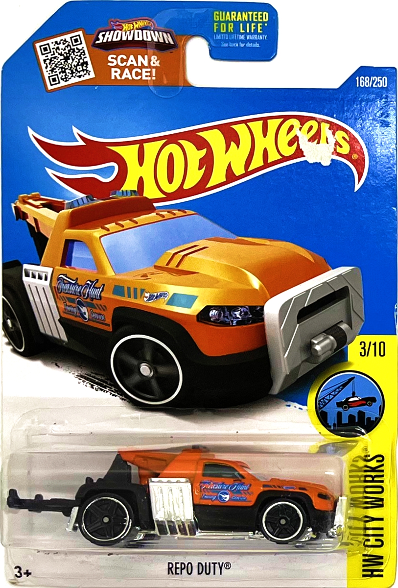 Hot Wheels - Repo Duty Orange (B11)