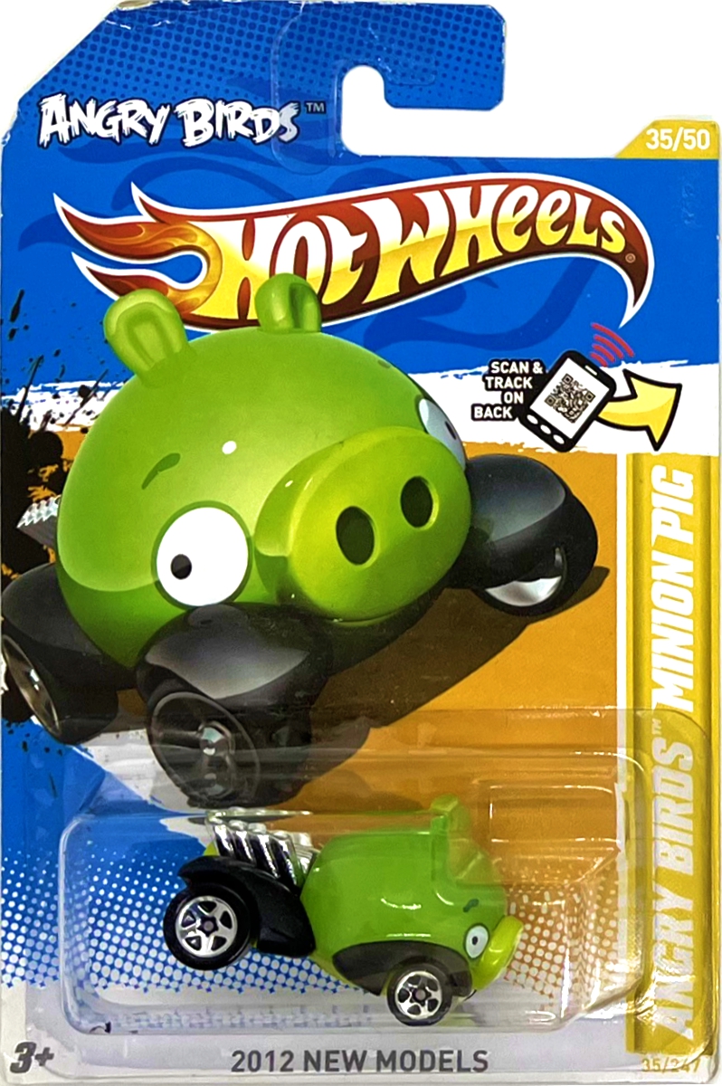 Hot Wheels - Angry Birds Minion Pig Green (B11)