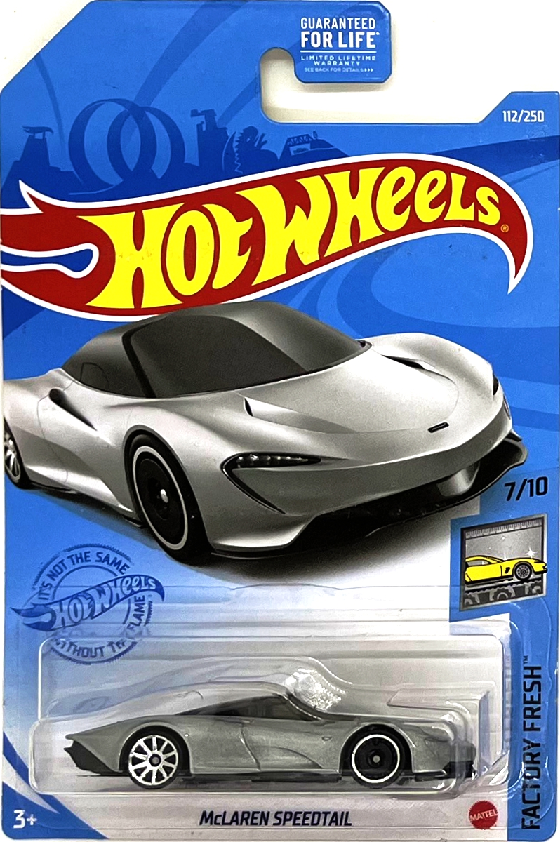 Hot Wheels - McLaren Speedtail Silver (B4)