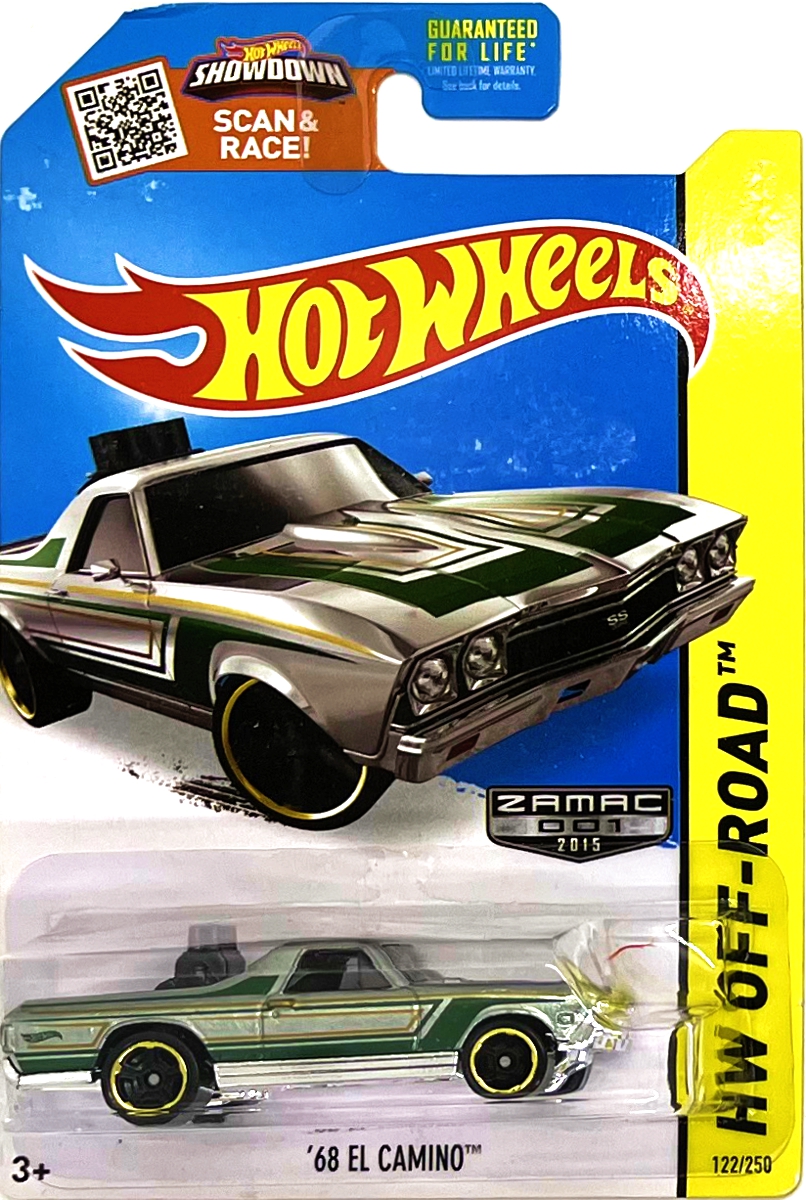 Hot Wheels - '68 El Camino Silver (B4)