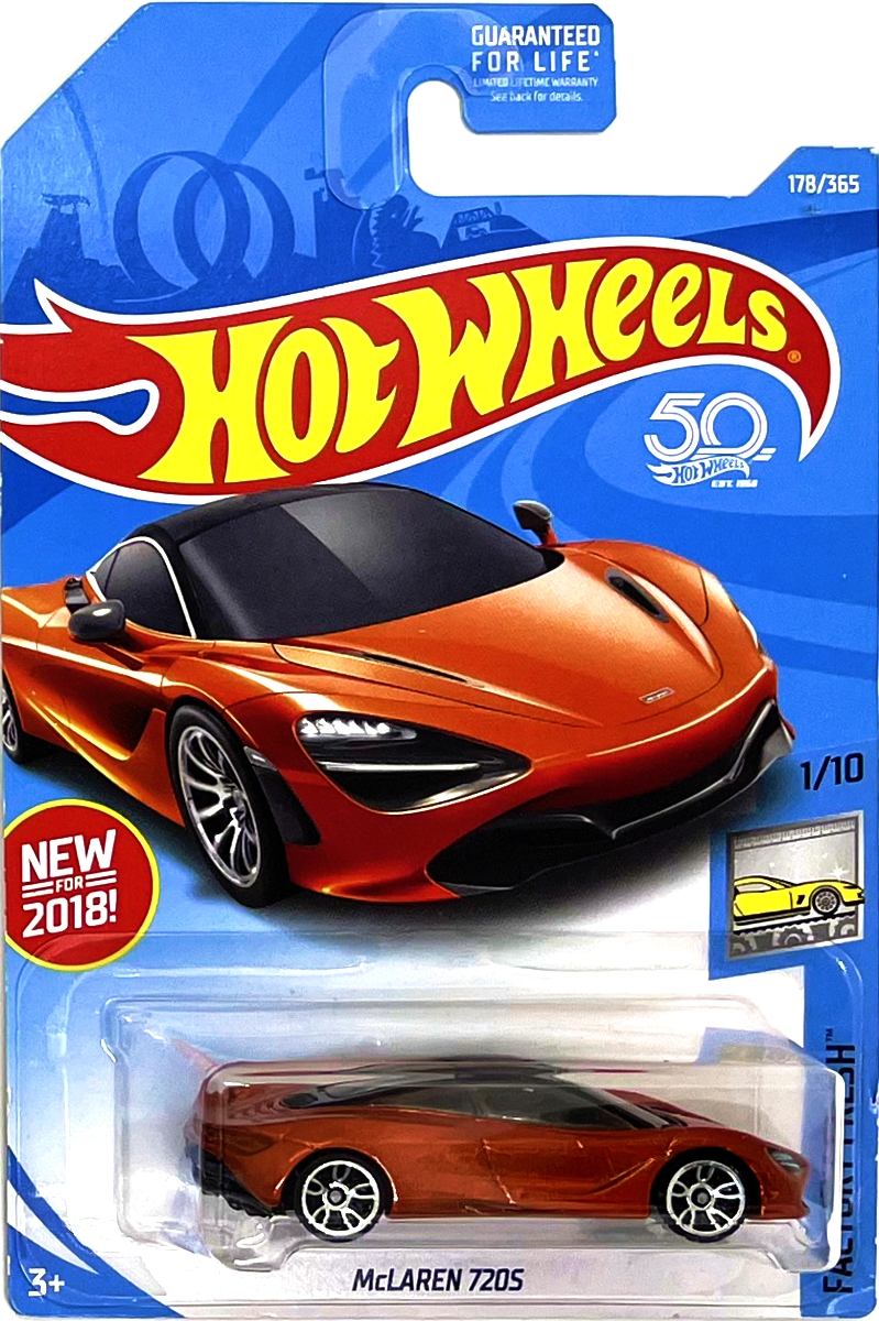 Hot Wheels - McLaren 720S Orange (B4)