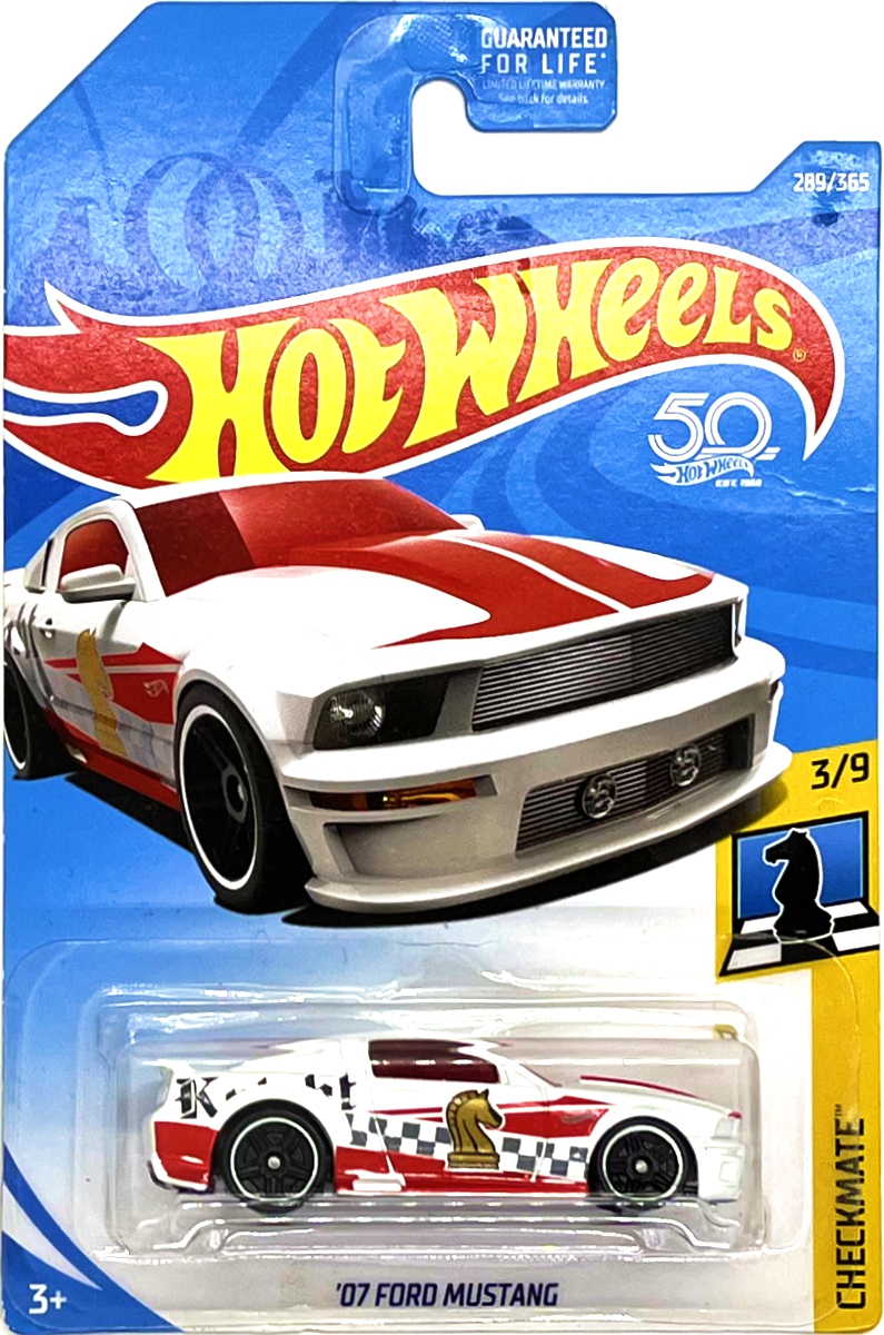 Hot Wheels - '07 Ford Mustang White (B4)