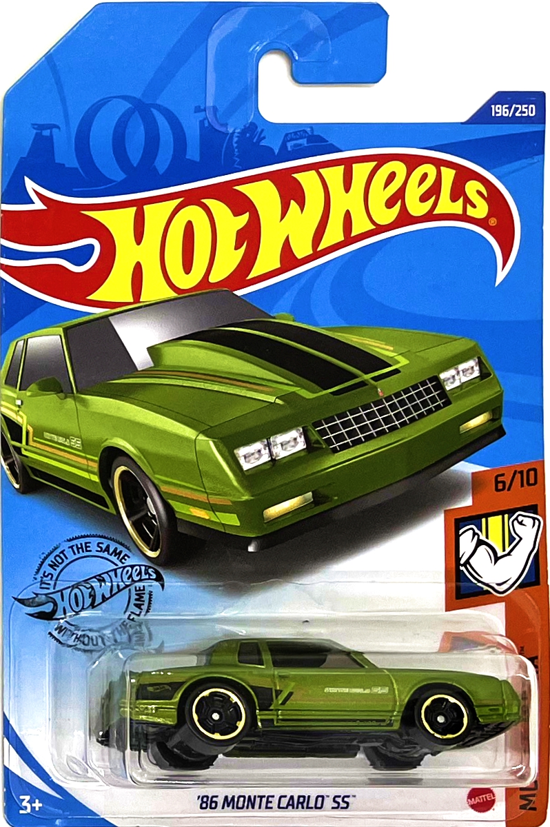 Hot Wheels - '86 Monte Carlo SS Green (B4)