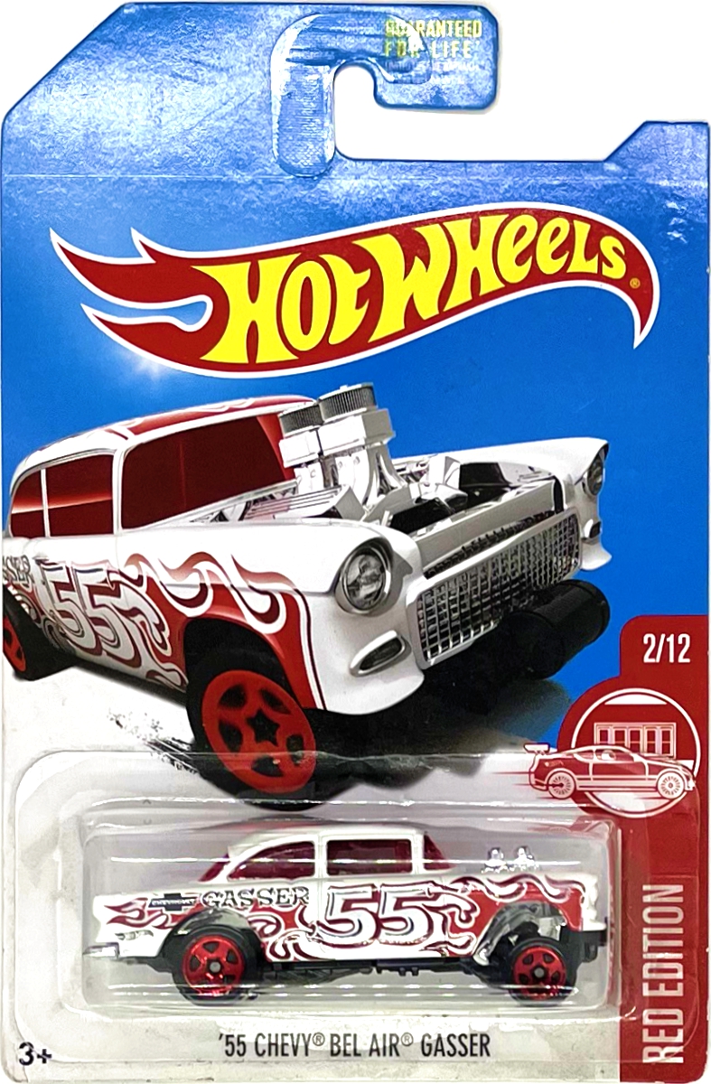 Hot Wheels - '55 Chevy Bel Air Gasser RED EDITION (D)