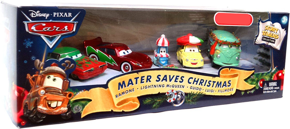 Cars (Auta) Vánoční set III - Mater Saves Christmas III (Burák zachraňuje Vánoce)