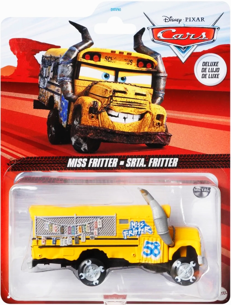 Cars 3 Deluxe (Auta 3) - Miss Fritter (paní Bučitelka)