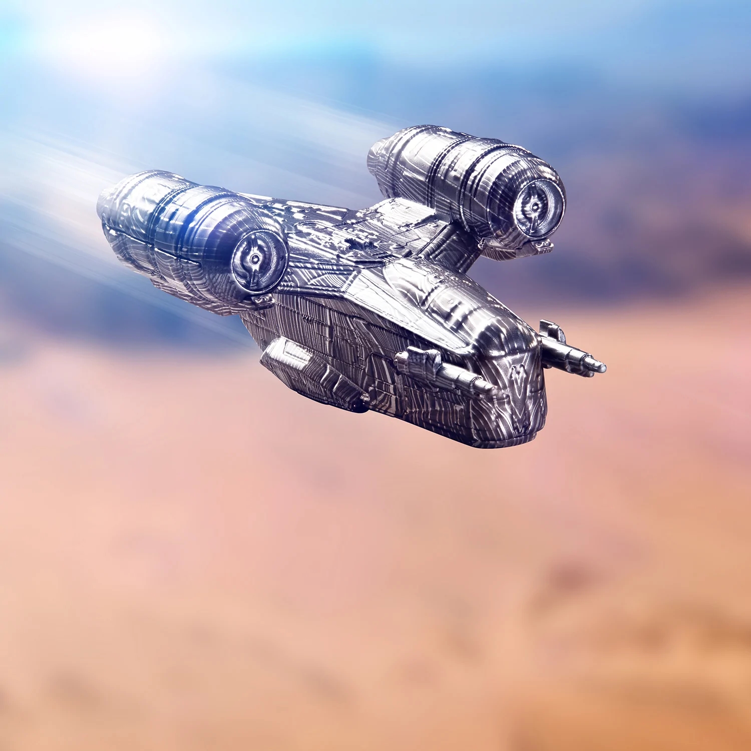 Hot Wheels - the Mandalorian Star Wars RAZOR CREST - SDCC 2022