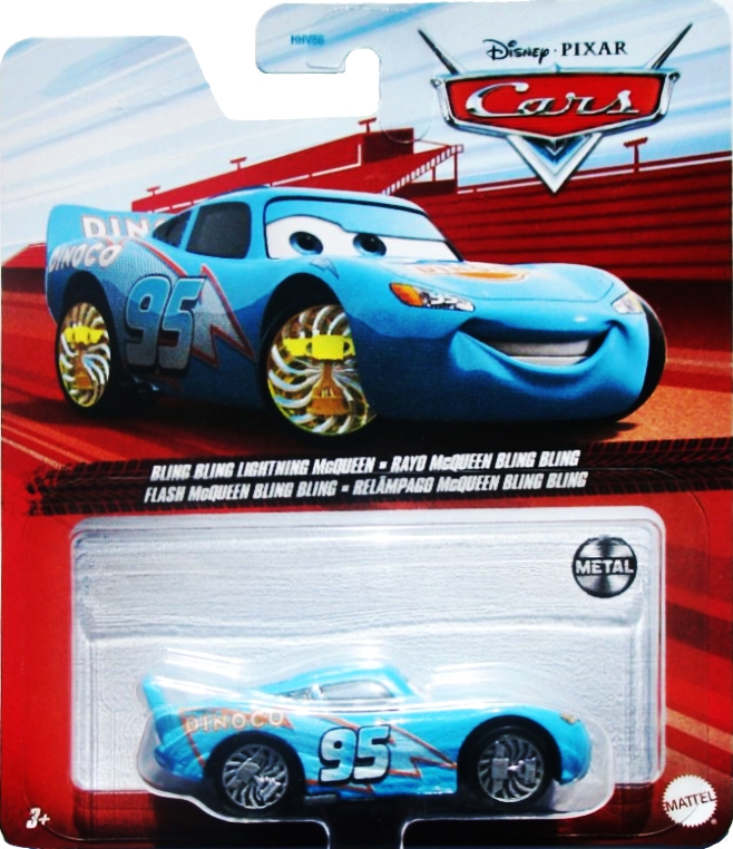 Cars (Auta) - Bling Bling Lightning McQueen (Blesk Dinoco)