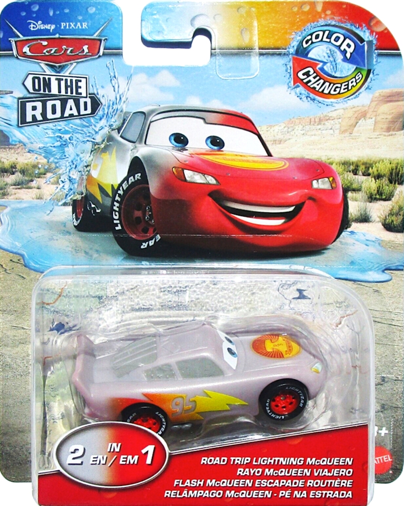 Cars (Auta) - Color Changers Cryptid Buster Lightning McQueen (Blesk) - červená-zelená