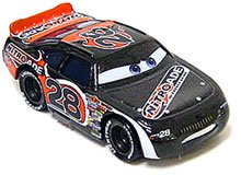 Cars (Auta) - Piston Cup Racers (Chick Hicks, King, Nitroade, Leak Less, McQueen)