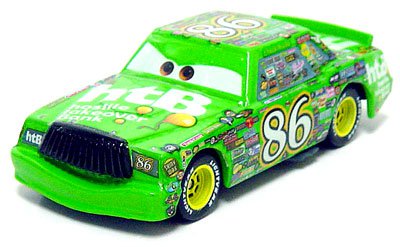 Cars (Auta) - Piston Cup Racers (Chick Hicks, King, Nitroade, Leak Less, McQueen)