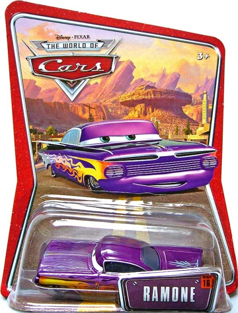 Cars (Auta) - Ramone Purple (fialový Ramone) - The World Of Cars