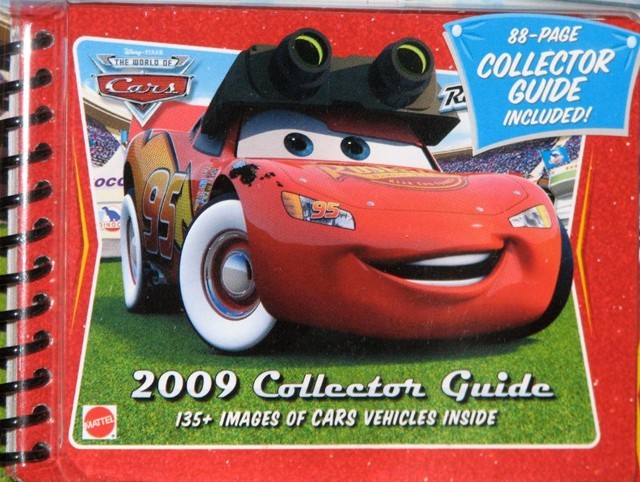 Cars (Auta) - Night Vision McQueen + Sběratelský průvodce 2009 (Blesk McQueen)