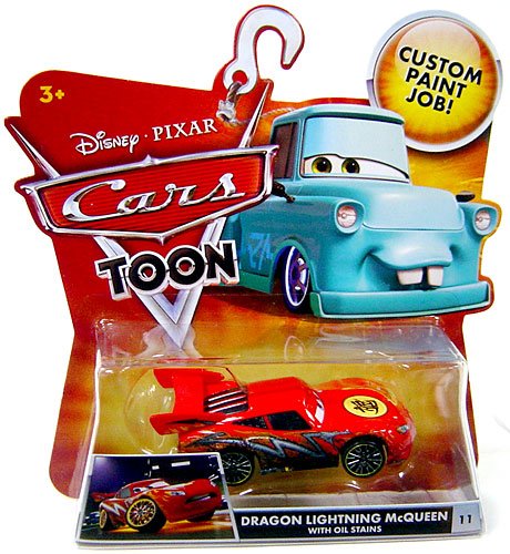 Cars Toon - Dragon McQueen with Oil Stains