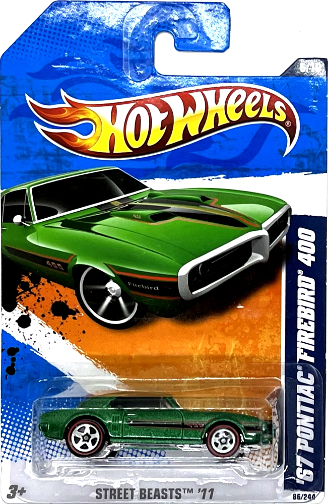 Hot Wheels - '67 Pontiac Firebird 400 Darkgreen (C1)