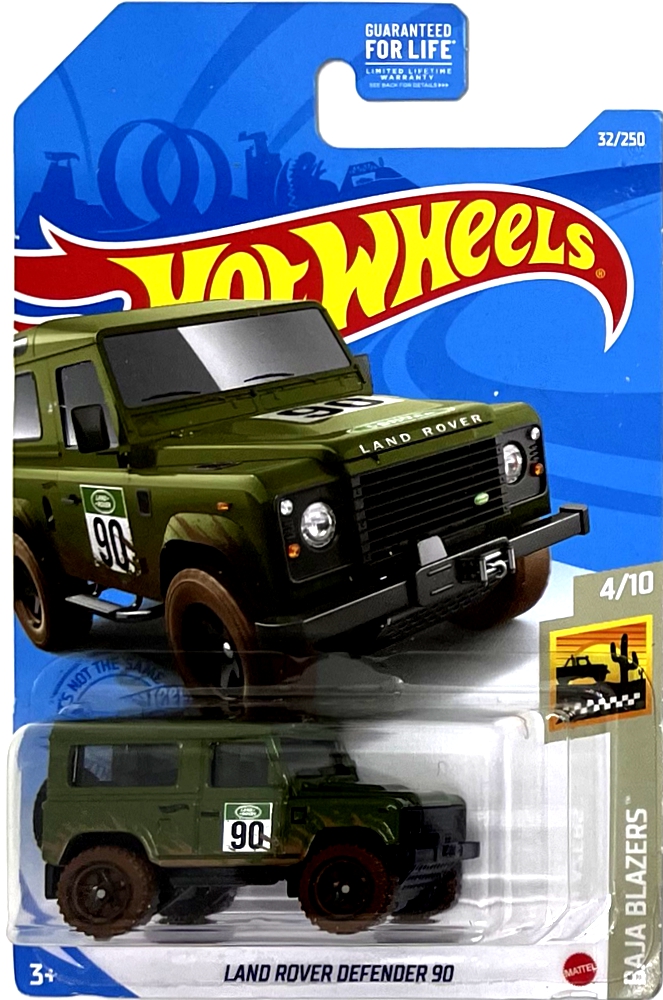 Hot Wheels - Land Rover Defender '90 Green (C1)