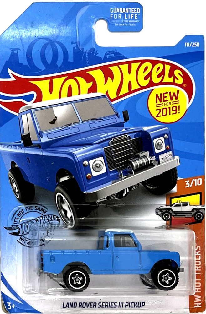 Hot Wheels - Land Rover Series III Pickup Lightblue (C1)