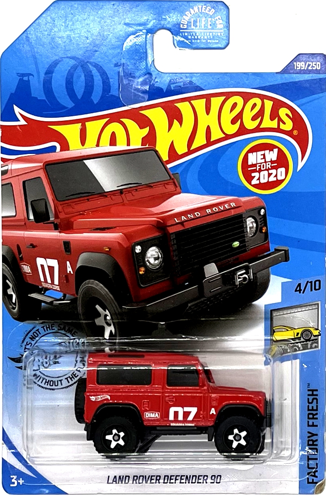 Hot Wheels - Land Rover Defender '90 Red (C1)