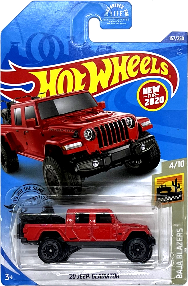 Hot Wheels - 20 Jeep Gladiator Red (C1)