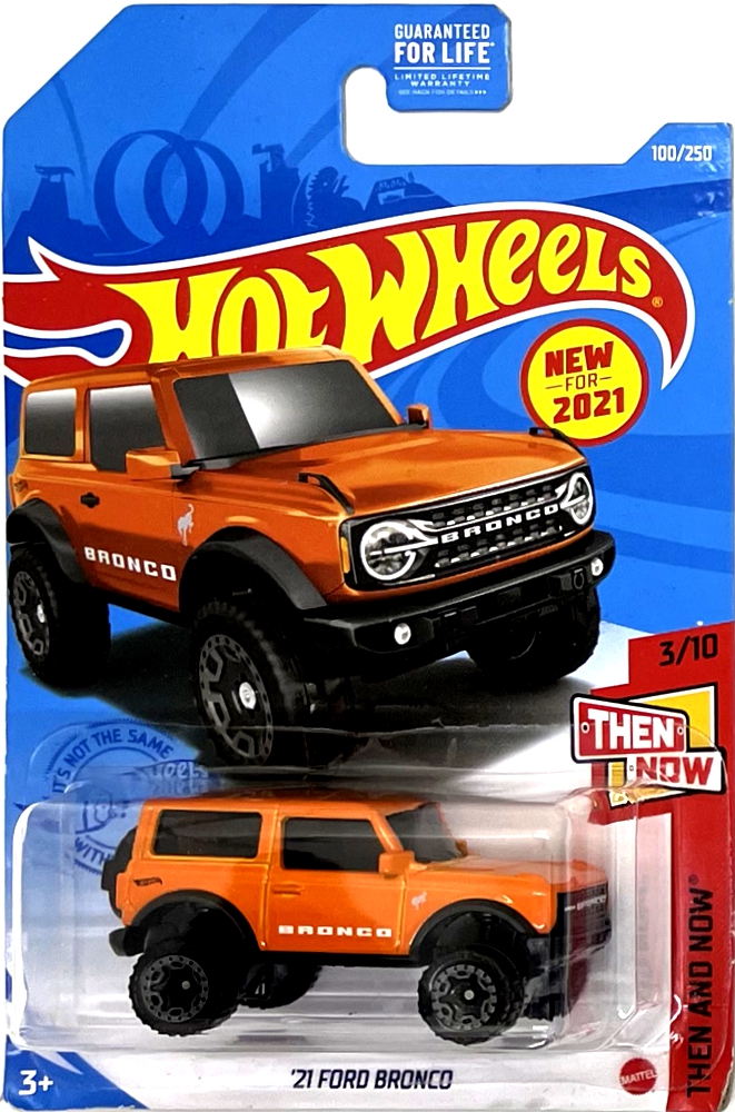Hot Wheels - 21 Ford Bronco Orange (C1)